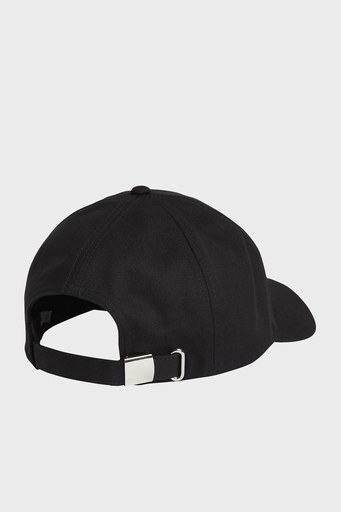 Calvin Klein Logolu Organik Pamuklu Erkek Şapka K50K509217 BAX SİYAH