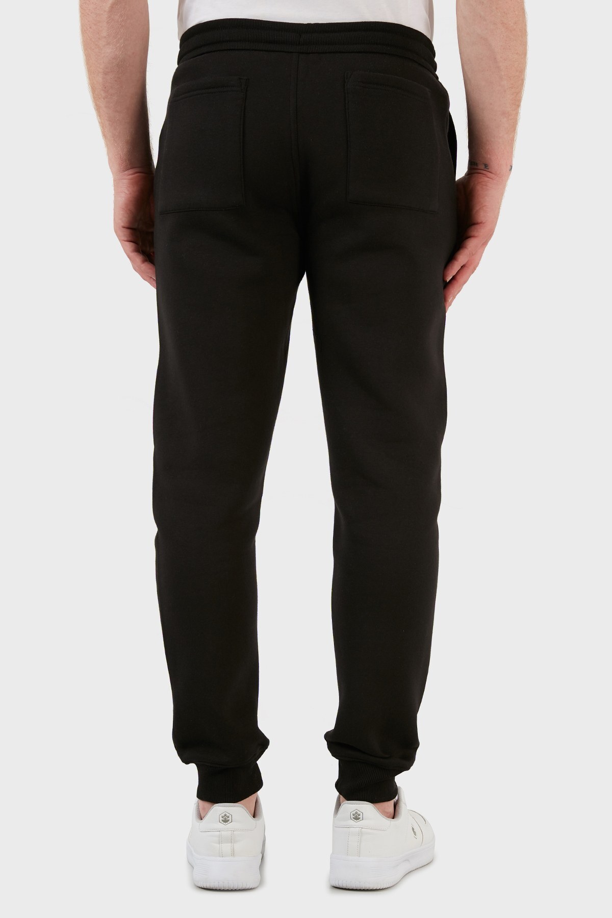 Calvin Klein Logolu Oversized Fit Belden Bağlamalı Pamuklu Cepli Erkek Pantolon K10K108191 BEH SİYAH