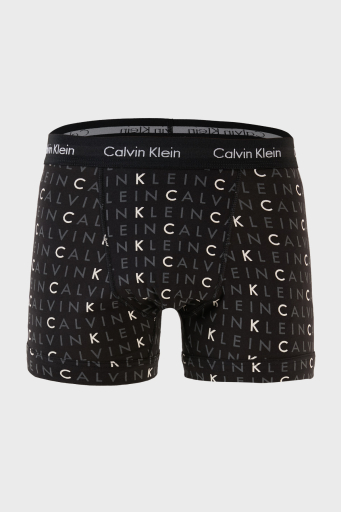 Calvin Klein Logolu Pamuklu 3 Pack 0000U2662GYKS Erkek Boxer 0000U2662G YKS SİYAH-BEYAZ - 2