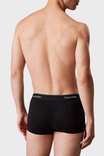 Calvin Klein Logolu Pamuklu 5 Pack LV00NB4390TM6 Erkek Boxer LV00NB4390 TM6 SİYAH - 3