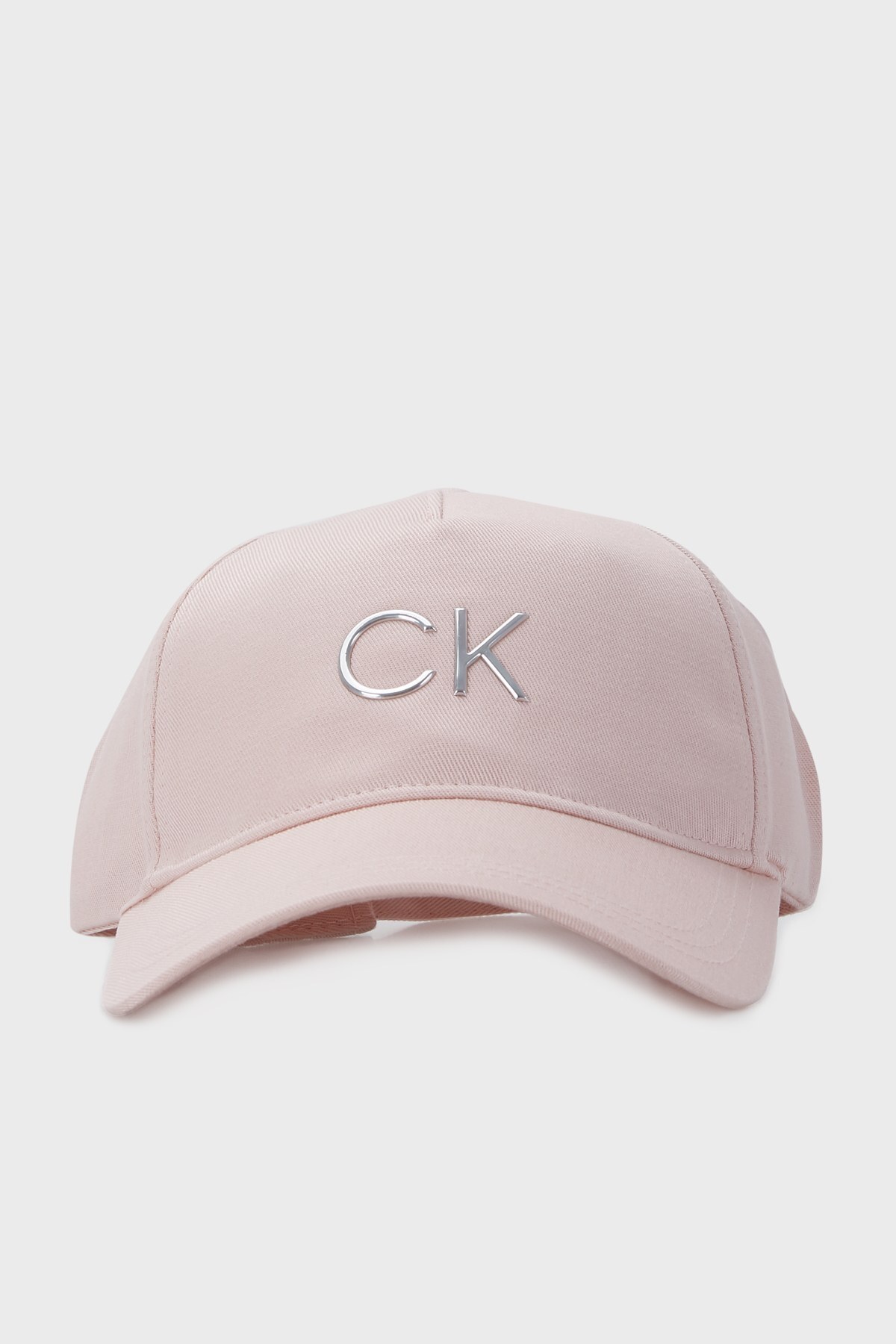 Calvin Klein Logolu Pamuklu Bayan Şapka K60K609168 TER PEMBE