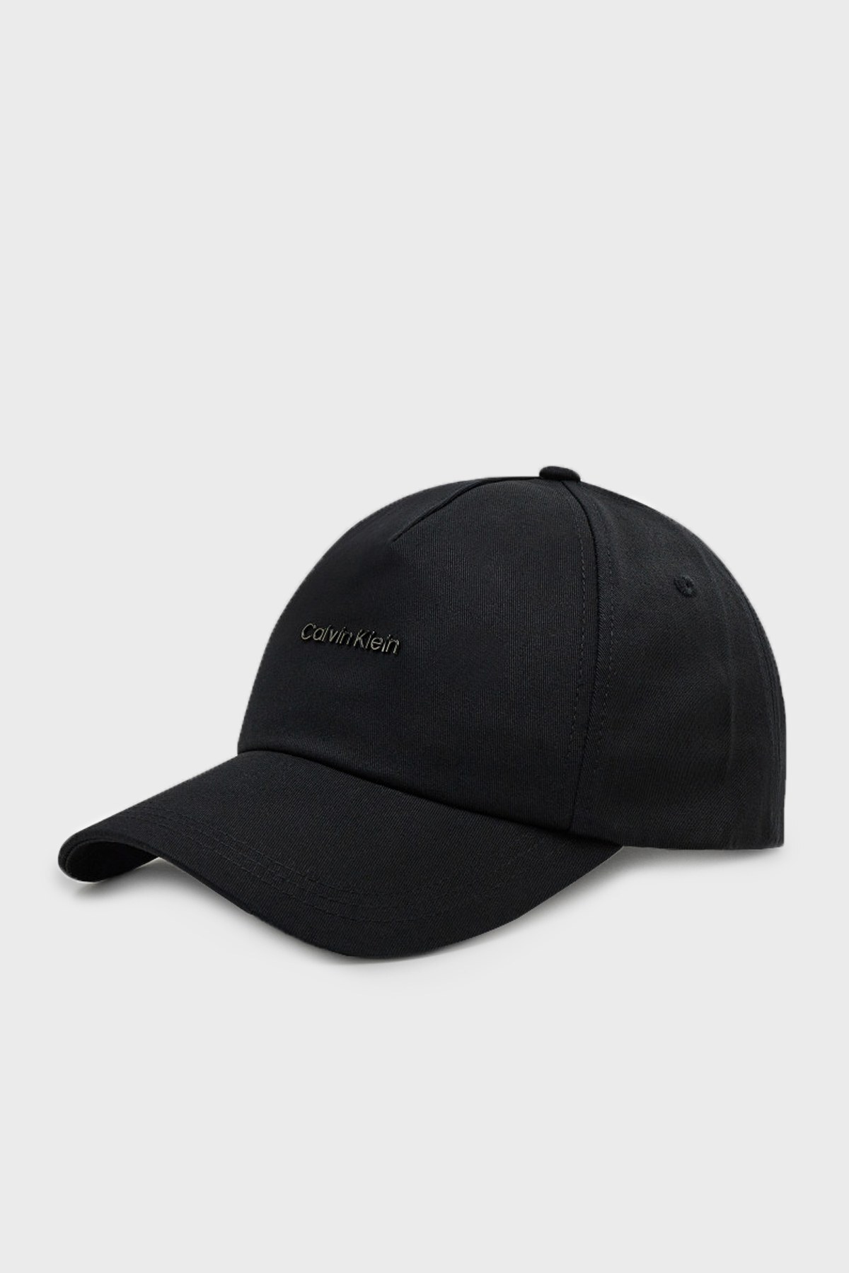 Calvin Klein Logolu Pamuklu Erkek Şapka K50K507616 BAX SİYAH