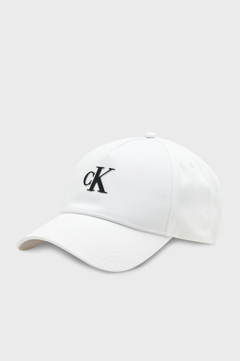 Calvin Klein Logolu Pamuklu K50K510182YAF Erkek Şapka K50K510182 YAF BEYAZ - 1
