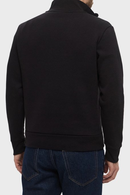 Calvin Klein Logolu Pamuklu Regular Fit Dik Yaka K10K113772BEH Erkek Sweat K10K113772 BEH SİYAH - 3