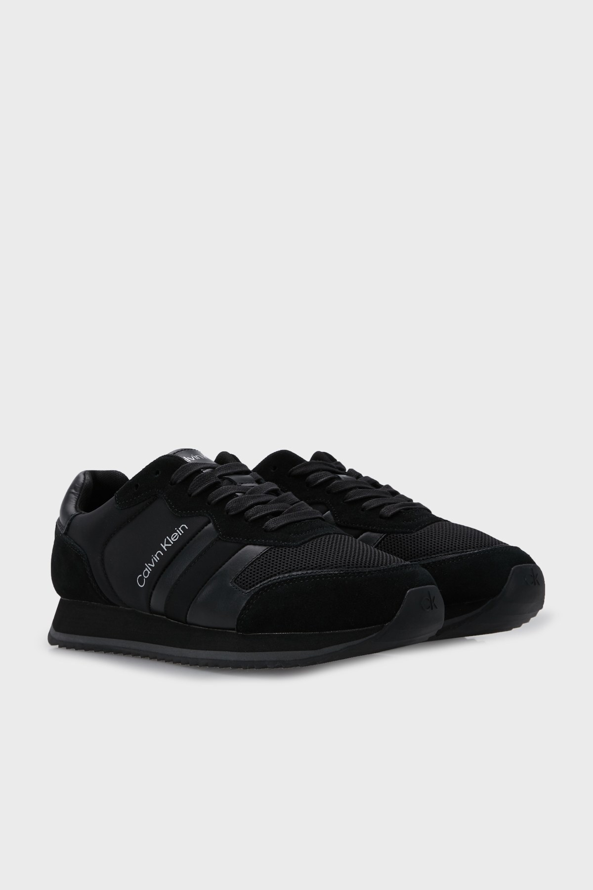 Calvin Klein Logolu Sneaker Erkek Ayakkabı HM0HM00315 0GJ SİYAH