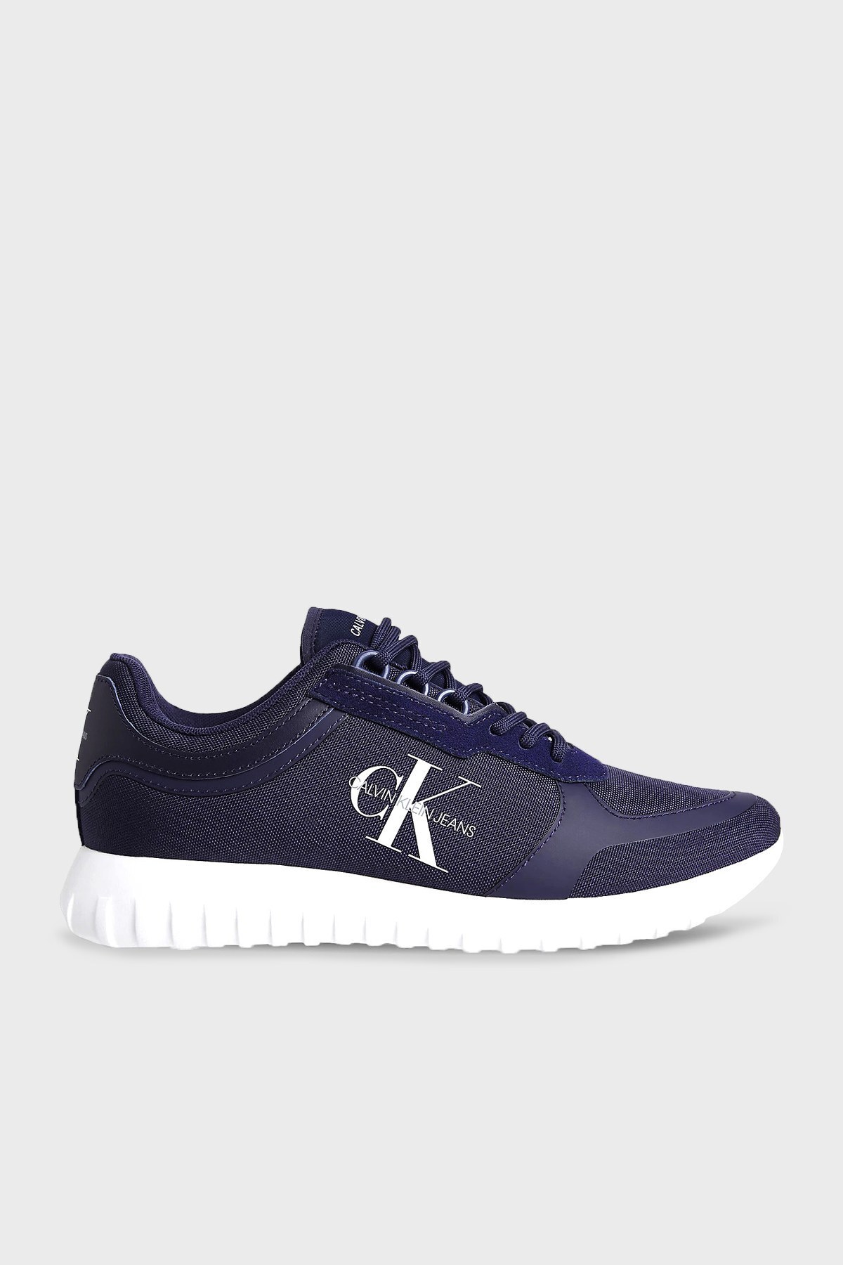 Calvin Klein Logolu Sneaker Erkek Ayakkabı YM0YM00297 CFE LACİVERT