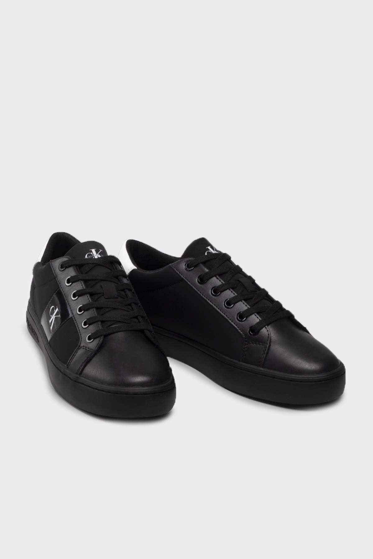 Calvin Klein Logolu Sneaker Erkek Ayakkabı YM0YM00318 0GL SİYAH