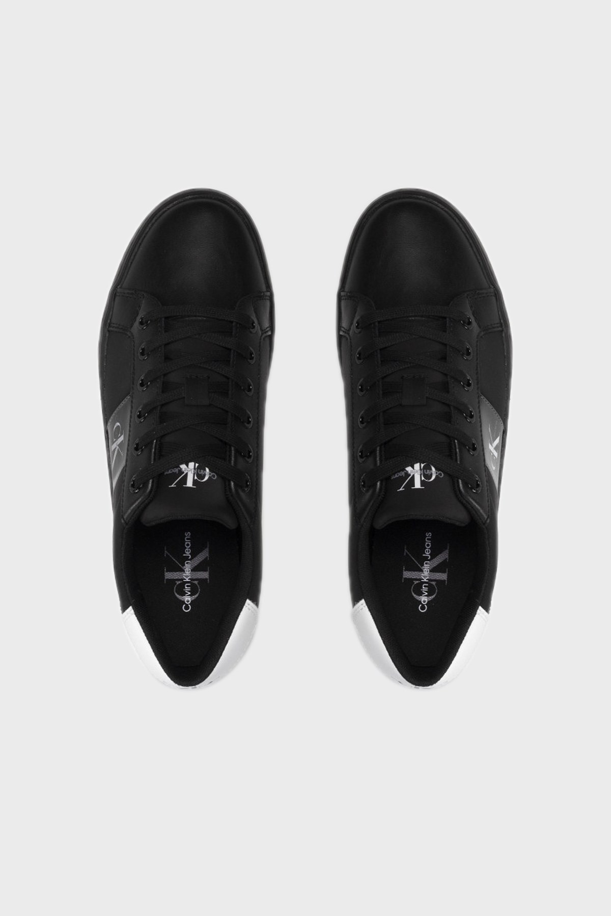 Calvin Klein Logolu Sneaker Erkek Ayakkabı YM0YM00318 0GL SİYAH
