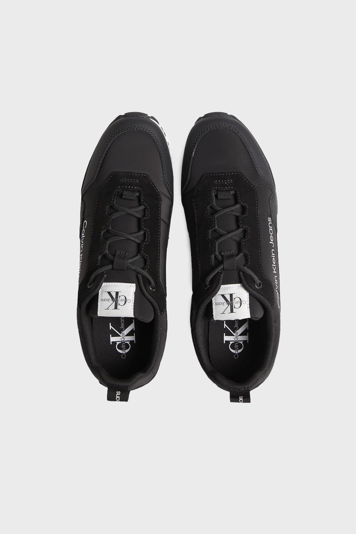 Calvin Klein Logolu Sneaker Erkek Ayakkabı YM0YM00509 BDS SİYAH
