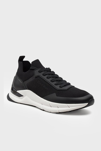 Calvin Klein Logolu Sneaker HM0HM00918BEH Erkek Ayakkabı HM0HM00918 BEH SİYAH - 3