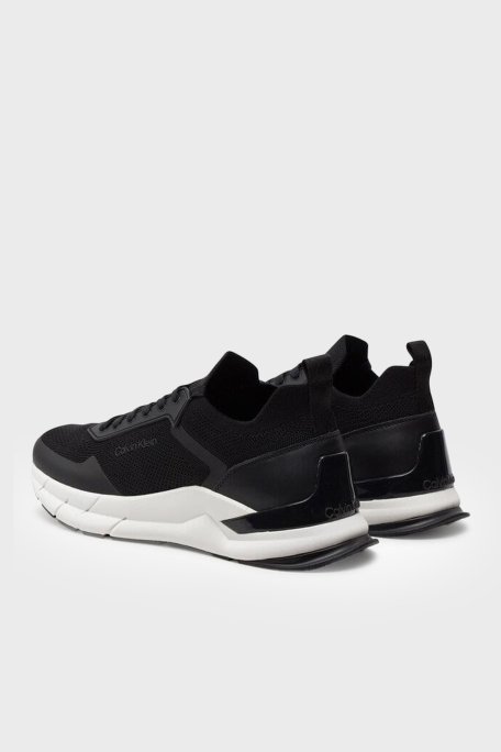 Calvin Klein Logolu Sneaker HM0HM00918BEH Erkek Ayakkabı HM0HM00918 BEH SİYAH - 2