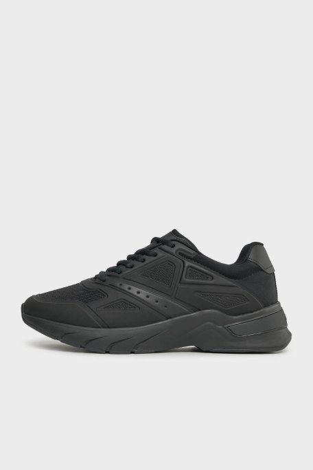 Calvin Klein Logolu Sneaker HM0HM013630GJ Erkek Ayakkabı HM0HM01363 0GJ SİYAH - 2