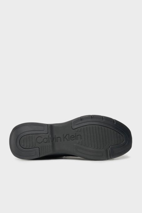 Calvin Klein Logolu Sneaker HM0HM013630GJ Erkek Ayakkabı HM0HM01363 0GJ SİYAH - 4