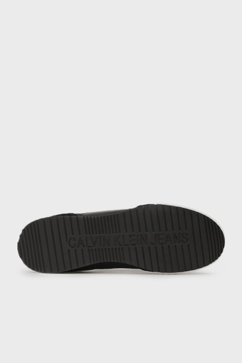Calvin Klein Logolu Sneaker YM0YM006860GJ Erkek Ayakkabı YM0YM00686 0GJ SİYAH - 4