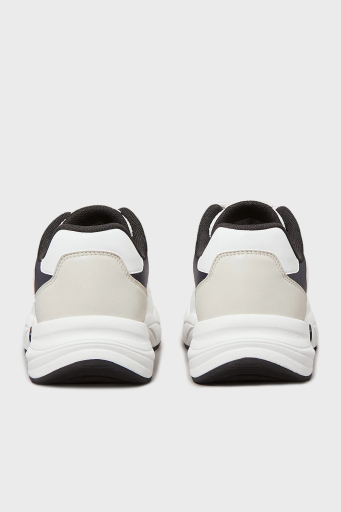 Calvin Klein Logolu Sneaker YM0YM013100LD Erkek Ayakkabı YM0YM01310 0LD BEYAZ-LACİVERT - 4