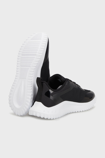 Calvin Klein Logolu Sneaker YW0YW01442BEH Bayan Ayakkabı YW0YW01442 BEH SİYAH - 4