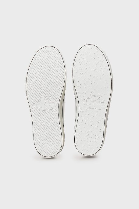 Calvin Klein Logolu Sneaker YW0YW0163301W Bayan Ayakkabı YW0YW01633 01W BEYAZ-SİYAH - 7