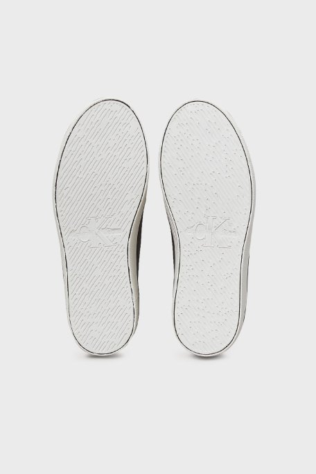 Calvin Klein Logolu Sneaker YW0YW016330GM Bayan Ayakkabı YW0YW01633 0GM SİYAH-BEYAZ - 7