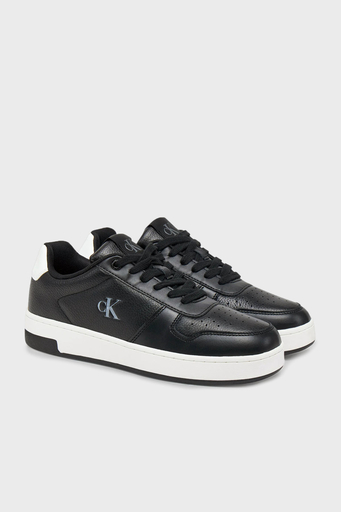 Calvin Klein Logolu Sneaker YW0YW017650GM Bayan Ayakkabı YW0YW01765 0GM SİYAH-BEYAZ - 2