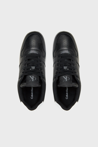 Calvin Klein Logolu Sneaker YW0YW017650GM Bayan Ayakkabı YW0YW01765 0GM SİYAH-BEYAZ - 5