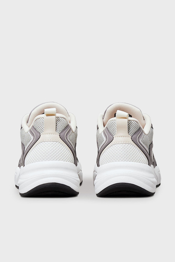 Calvin Klein Logolu Sneaker YW0YW018070IM Bayan Ayakkabı YW0YW01807 0IM Gri-Krem - 5