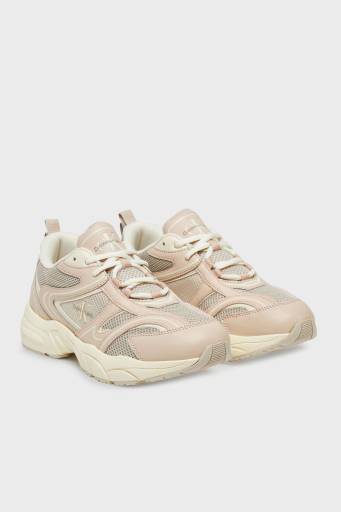 Calvin Klein Logolu Sneaker YW0YW018070YB Bayan Ayakkabı YW0YW01807 0YB Bej-Pudra - 2