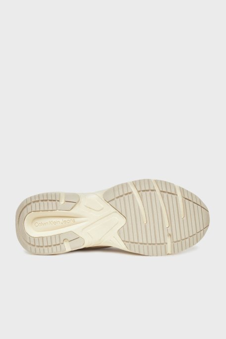 Calvin Klein Logolu Sneaker YW0YW018070YB Bayan Ayakkabı YW0YW01807 0YB Bej-Pudra - 6