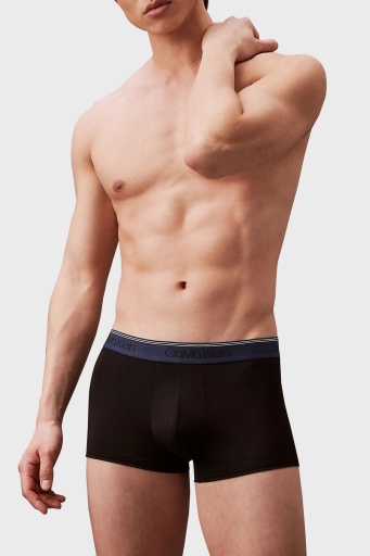 Calvin Klein Logolu Streç 3 Pack 000NB2569AN33 Erkek Boxer 000NB2569A N33 SİYAH - 6