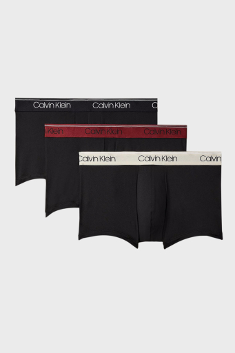 Calvin Klein Logolu Streç 3 Pack 000NB2569AQ84 Erkek Boxer 000NB2569A Q84 SİYAH - 1