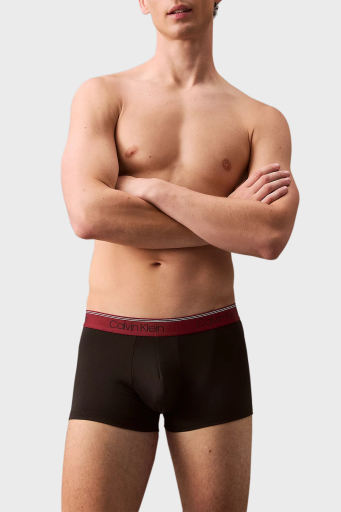 Calvin Klein Logolu Streç 3 Pack 000NB2569AQ84 Erkek Boxer 000NB2569A Q84 SİYAH - 6