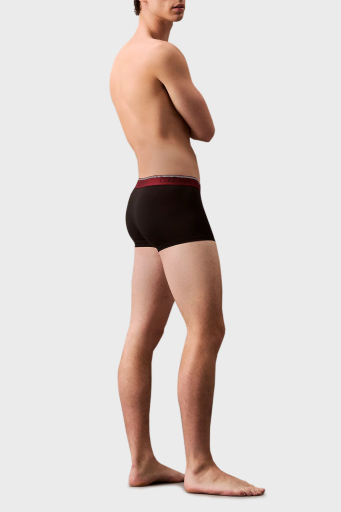 Calvin Klein Logolu Streç 3 Pack 000NB2569AQ84 Erkek Boxer 000NB2569A Q84 SİYAH - 8