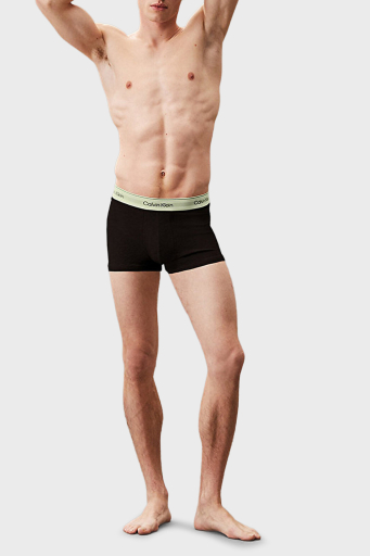 Calvin Klein Logolu Streç Pamuklu 3 Pack LV00NB4392VRB Erkek Boxer LV00NB4392 VRB SİYAH - 3