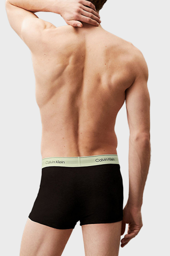 Calvin Klein Logolu Streç Pamuklu 3 Pack LV00NB4392VRB Erkek Boxer LV00NB4392 VRB SİYAH - 10