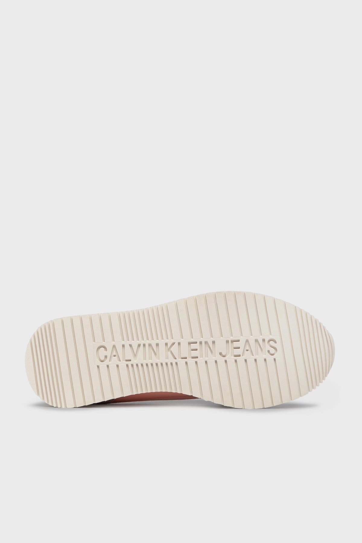 Calvin Klein Logolu Süet Sneaker Bayan Ayakkabı YW0YW00462 TA9 PEMBE