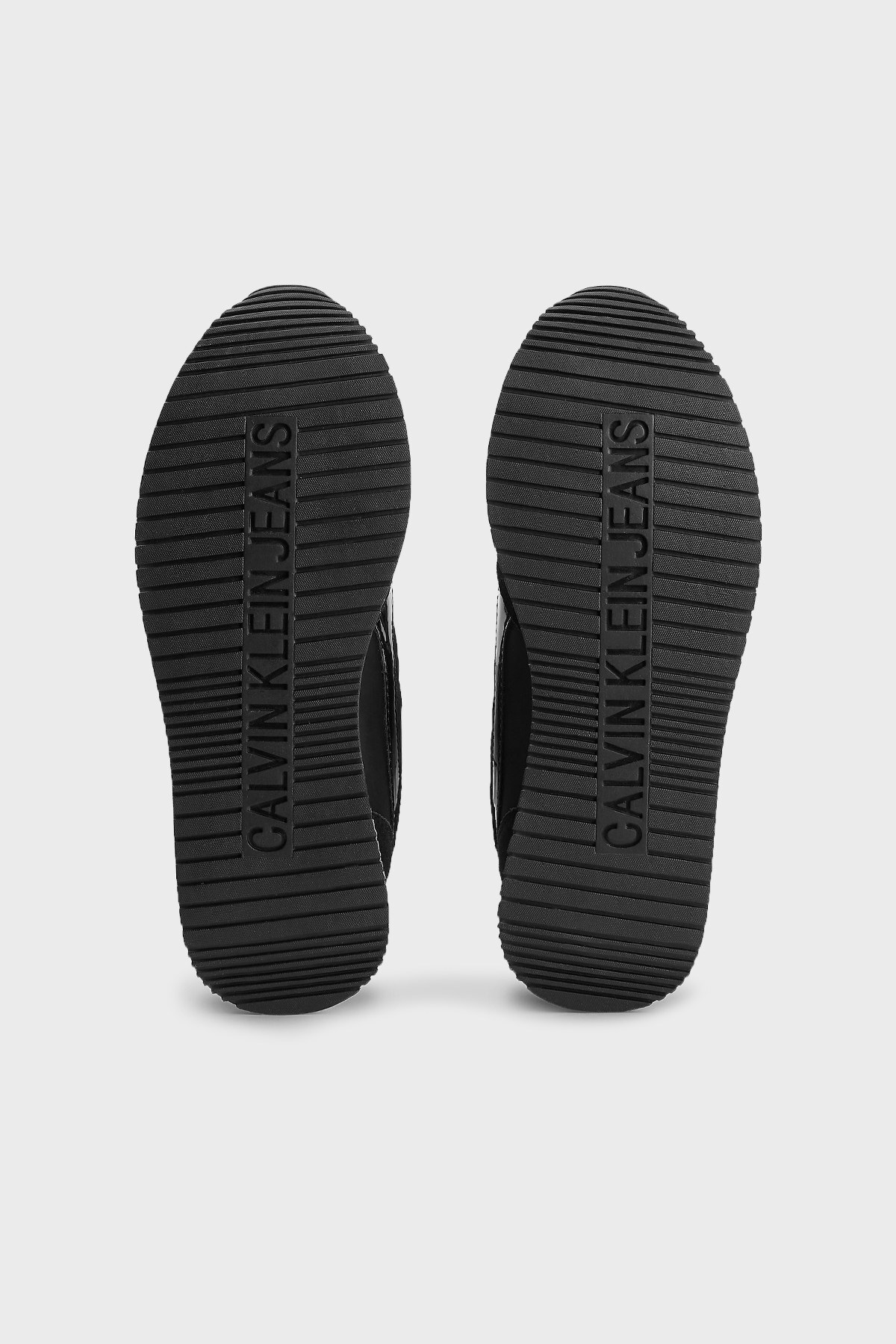 Calvin Klein Logolu Süet Sneaker Bayan Ayakkabı YW0YW00514 BDS SİYAH