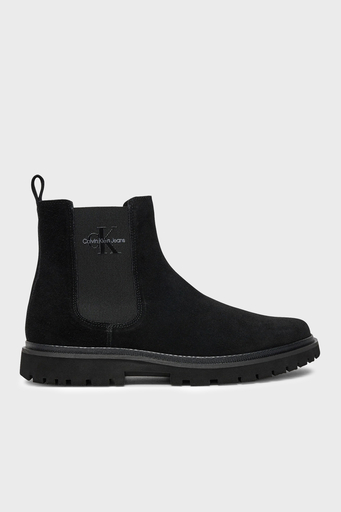 Calvin Klein Logolu Süet YM0YM010800GJ Erkek Bot YM0YM01080 0GJ SİYAH - 1