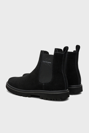 Calvin Klein Logolu Süet YM0YM010800GJ Erkek Bot YM0YM01080 0GJ SİYAH - 3
