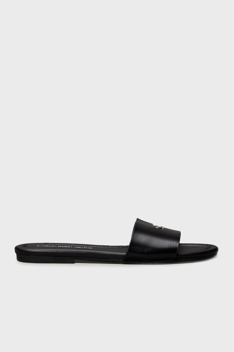 Calvin Klein Logolu Tek Bant YW0YW016970GJ Bayan Terlik YW0YW01697 0GJ SİYAH - 7