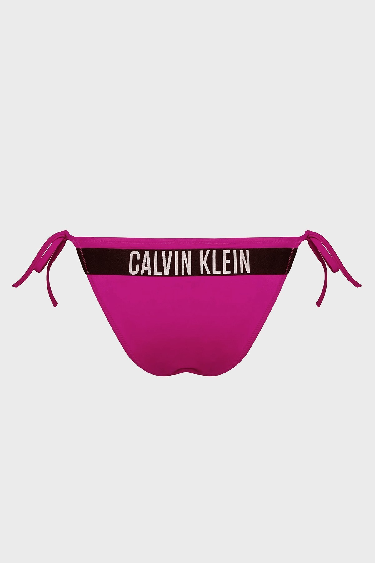 Calvin Klein Logolu Yandan Bağcıklı Bayan Bikini Altı KW0KW01724 T01 FUŞYA