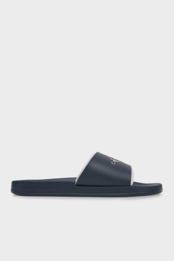 Calvin Klein Logolu YM0YM00361DW4 Erkek Terlik YM0YM00361 DW4 LACİVERT - 1