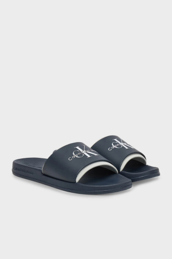 Calvin Klein Logolu YM0YM00361DW4 Erkek Terlik YM0YM00361 DW4 LACİVERT - 2