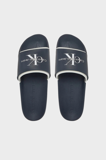 Calvin Klein Logolu YM0YM00361DW4 Erkek Terlik YM0YM00361 DW4 LACİVERT - 3