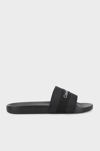 Calvin Klein Logolu YM0YM00663BDS Erkek Terlik YM0YM00663 BDS SİYAH - 1