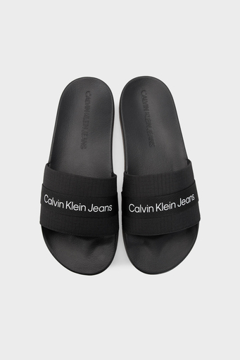 Calvin Klein Logolu YM0YM00663BDS Erkek Terlik YM0YM00663 BDS SİYAH - 5