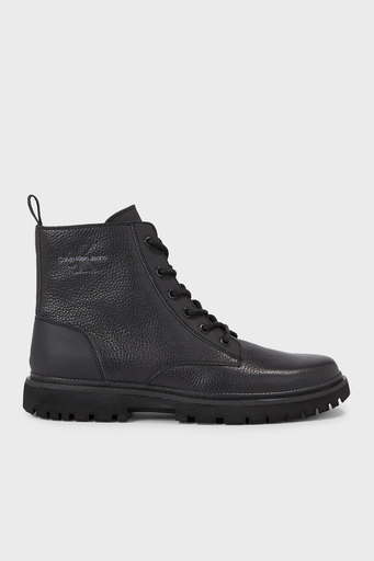 Calvin Klein Logolu YM0YM007510GT Erkek Bot YM0YM00751 0GT SİYAH - 1