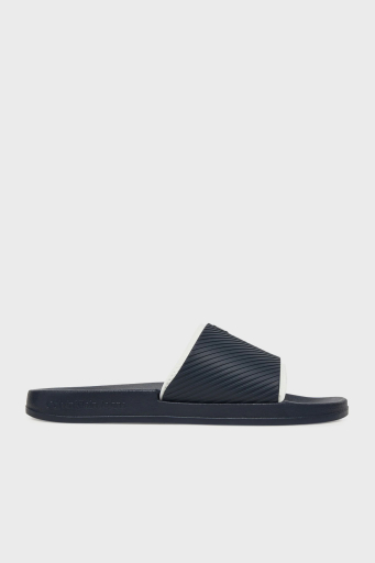 Calvin Klein Logolu YM0YM01234DW4 Erkek Terlik YM0YM01234 DW4 LACİVERT - 1