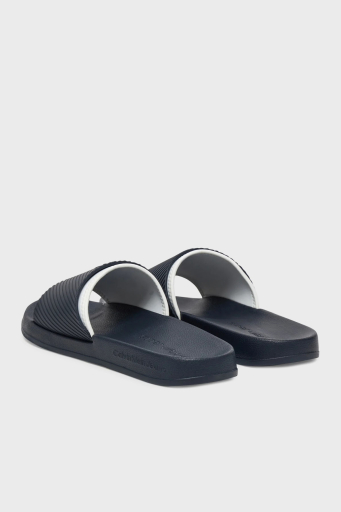 Calvin Klein Logolu YM0YM01234DW4 Erkek Terlik YM0YM01234 DW4 LACİVERT - 4