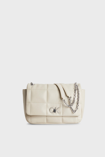 Calvin Klein logolu Zincir Askılı K60K610454PEA Bayan Çanta K60K610454 PEA BEJ - 1