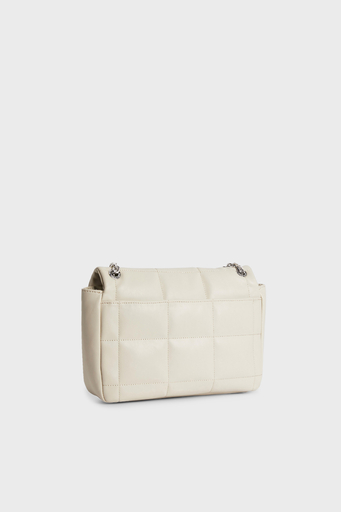 Calvin Klein logolu Zincir Askılı K60K610454PEA Bayan Çanta K60K610454 PEA BEJ - 4