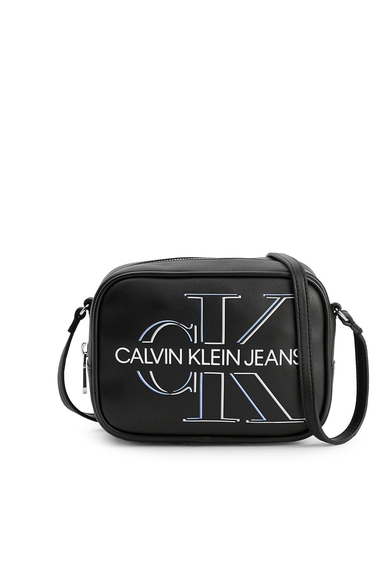 Calvin Klein Marka Logolu Ayarlanabilir Askılı Kadın Çanta K60K607473 BDS SİYAH
